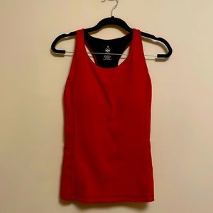 Senita Athletics Red Pocket tank